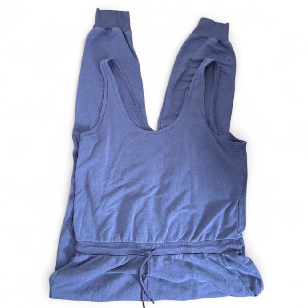 Mauve Sleeveless Jogger Jumpsuit | XL - Picture 4 of 7